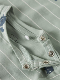 NAME IT T-shirt Vroels Aqua Gray Crabs